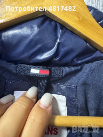 Женско яке Tommy Jeans,размер М,носено веднъж, снимка 3 - Якета - 54419009