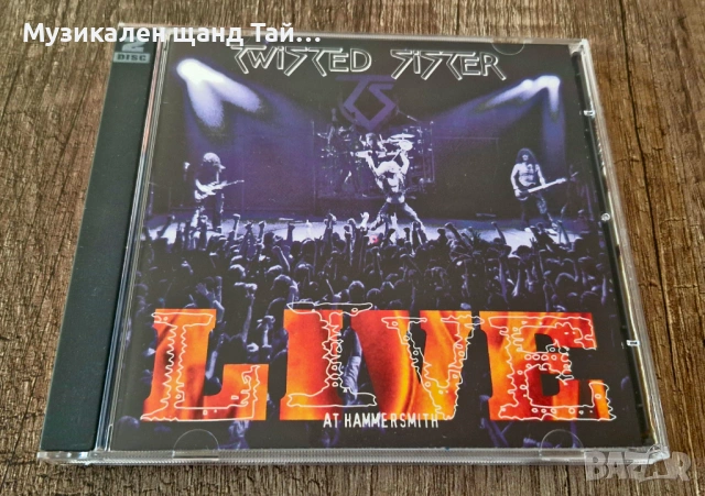 Компакт Дискове - Рок Метъл: Twisted Sister - Live At Hammersmith - 2 CD