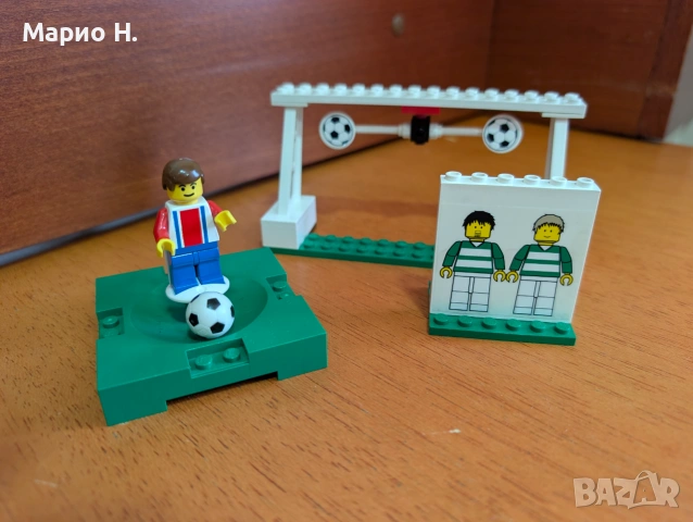 Lego Football 3412 и 3414: Point Shooting и Precision Shooting, отлично състояние, пълен комплект, снимка 3 - Конструктори - 55094947