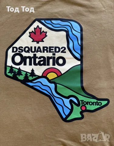тениска Dsquared2 Ontario , снимка 4 - Тениски - 55599408