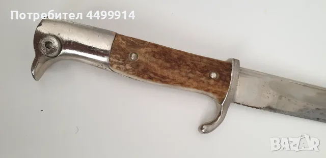 Щик К98 с чирени от еленов рог, снимка 4 - Антикварни и старинни предмети - 55675187