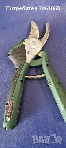 Акумулаторна лозарска ножица BOSCH EasyPrune, снимка 4 - Градински инструменти - 54538891