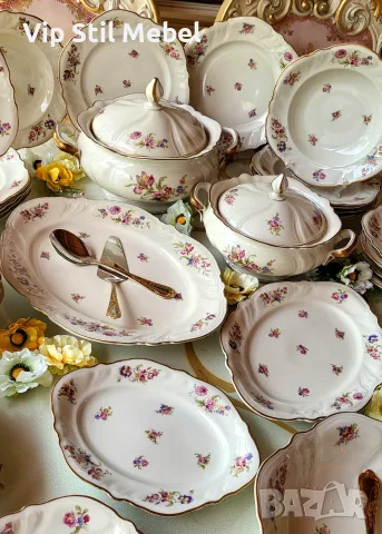 Сервиз за хранене Rosenthal Victoria , снимка 4 - Сервизи - 55660254