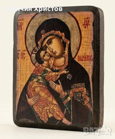 Богородица с младенеца , снимка 2 - Икони - 54733420