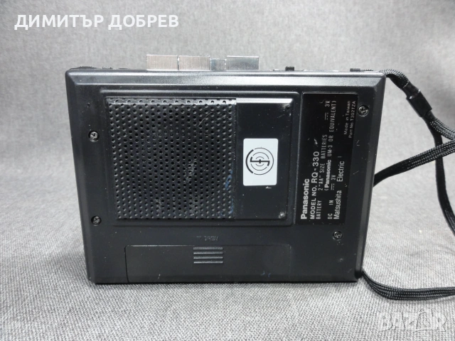 СТАР РЕТРО ДИКТОФОН КАСЕТОФОН УОКМЕН PANASONIC RQ-330 , снимка 8 - Радиокасетофони, транзистори - 55014939