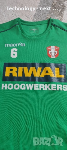 Рядка Футболна Тениска FC Dordrecht №6 - Macron (Густаво Хамер), снимка 3 - Футбол - 54016206