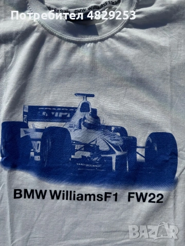 T shirt Vintage 2000 BMW Williams F1 FW22 , снимка 2 - Тениски - 54572938