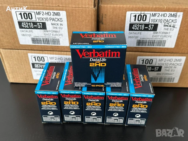Флопи Дискети Verbatim Data Life MF 2HD 1.44MB, снимка 2 - Други - 54417041
