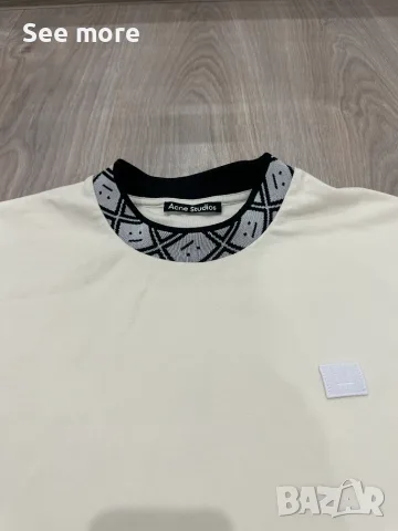 Acne Studios мъжка тениска S, снимка 5 - Тениски - 51221412