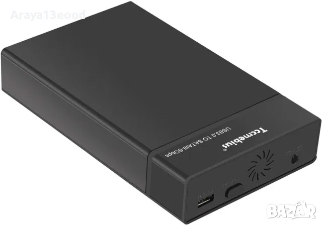 Външен USB 3.0 SATA корпус Tccmebius TCC-S863 за HDD и SSD 2.5"/3.5"