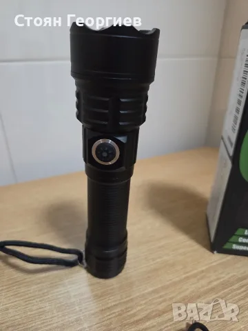 Aкумулаторен тактически LED фенер модел "01" (Super Bright LED Flashlight)., снимка 2 - Прожектори - 55618903