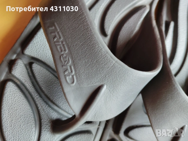 Дамски джапанки Tribord употребявани, номер 37/38, снимка 5 - Джапанки - 53808138