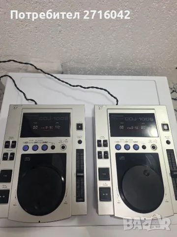 DJ SET CDJ 100 Pioneer,оригинален кейс за тях