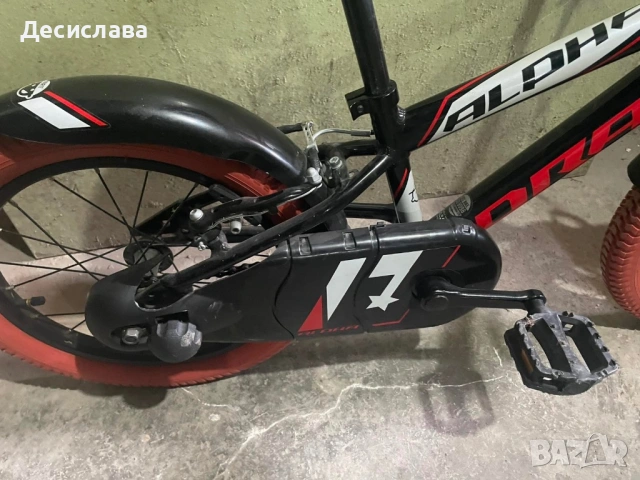 Drag Alpha 16” черно с червено, снимка 5 - Велосипеди - 54233987