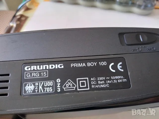 Радиоприемник GRUNDIG PRIMA BOY 100, снимка 5 - Радиокасетофони, транзистори - 55509893