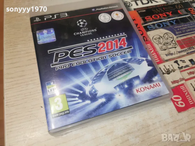 SONY PS3 PES 2014 GAME 2707262024H2E7R, снимка 11 - Игри за PlayStation - 55435935