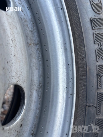 Гума с джанта фиат дукато, снимка 3 - Гуми и джанти - 54306258