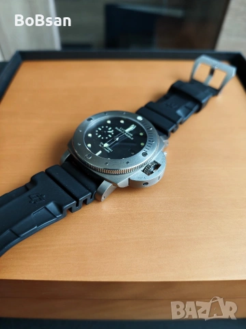 Panerai Submersible Titanium 1950 3 Days Automatic PAM00305, снимка 6 - Мъжки - 54093220