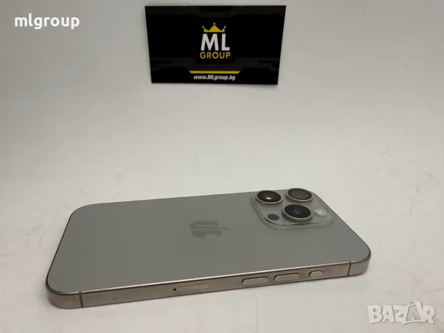 #MLgroup предлага:   #iPhone 15 Pro 128GB Natural, втора употреба, снимка 3 - Apple iPhone - 55396169