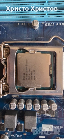 Дънна платка Gigabyte GA-H61M-S2PV LGA1155 + CPU, снимка 4 - Дънни платки - 54544072
