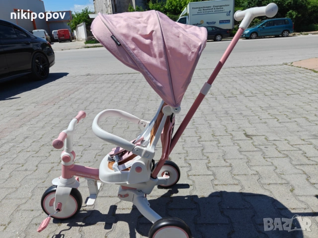 BYOX Детска триколка COMPACTO 4в1 розов, снимка 6 - Други - 54645910