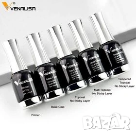  VENALISA Platinum UV LED гел лак с брокат серия Платинум , снимка 18 - Продукти за маникюр - 26981154