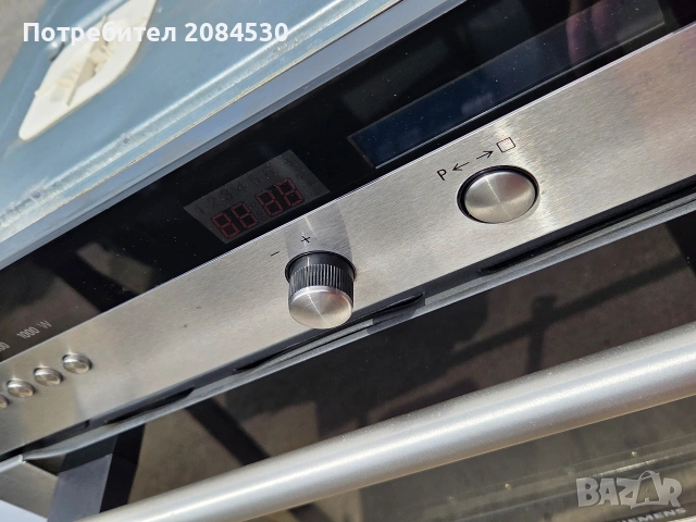 Фурна с вградена микровълнова(неръждаема стомана)-SIEMENS HB86P570B , снимка 10 - Печки, фурни - 54612304