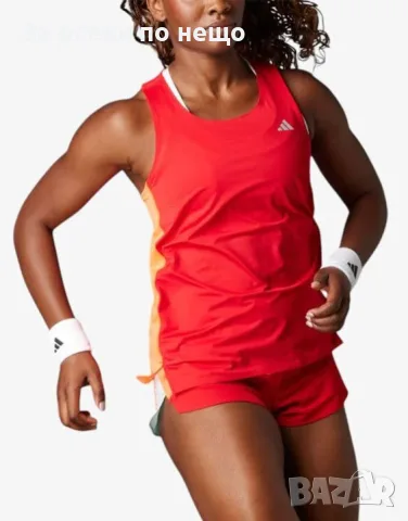 ADIDAS New York City Running Singlet Red Дамски Червен Потник Код P2831, снимка 5 - Потници - 55328998