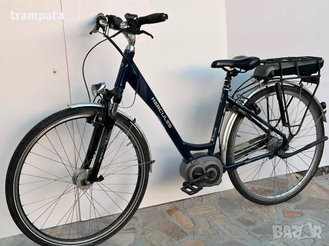 НАЙ ДОБРАТА ОФЕРТА 28 цола ,Алуминиев електрически велосипед Hercules , снимка 3 - Велосипеди - 55365311