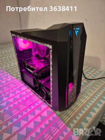 Геймърски компютър гаранция/i5 11400f 16GB,RTX 3060 12GB, 120GB SSD HDD 1TB, снимка 5 - Геймърски - 54478563