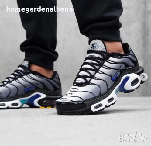 Nike Air Max TN — Сиво/Синьо ✨👟