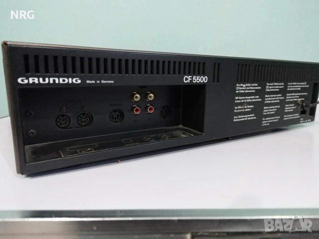Grundig CF-5500 3-Head Cassette Deck, снимка 10 - Декове - 54402395