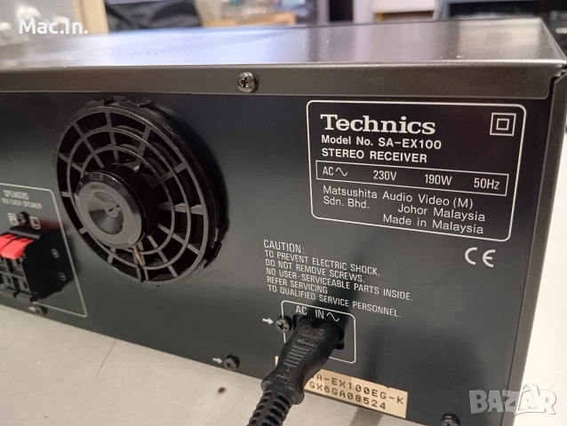 Technics SA-EX100, снимка 9 - Ресийвъри, усилватели, смесителни пултове - 54215923