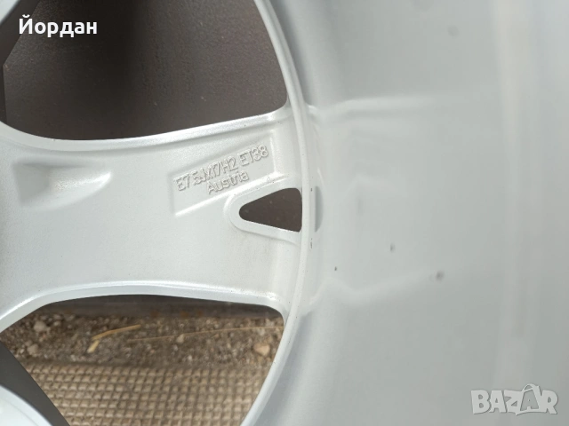 ОРИГИНАЛНИ джанти 17 ' цола 5x112 АУДИ / AUDI Volkswagen Skoda ET38 7,5J 66.6, снимка 12 - Гуми и джанти - 54207667