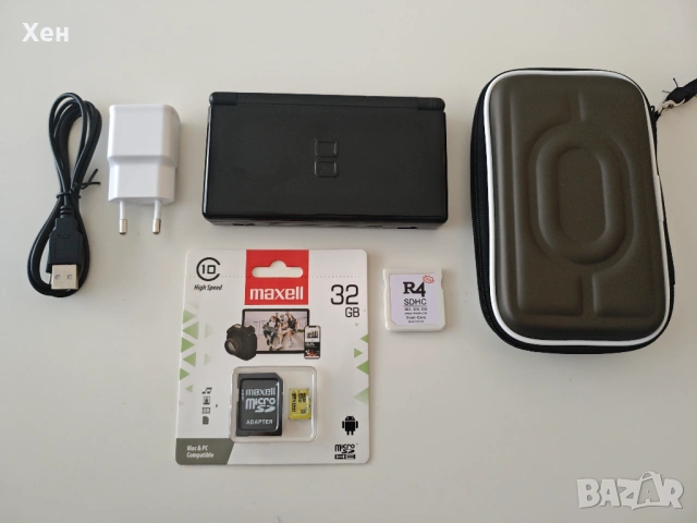 Nintendo DS Lite + R4 + качени много игри