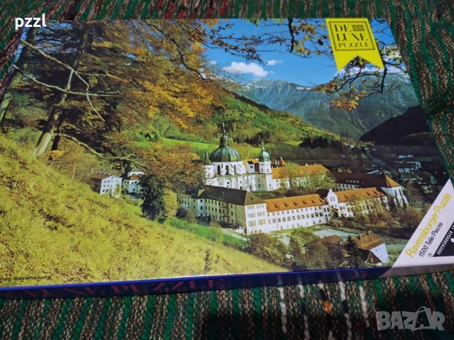 Пъзел "Kloster Ettel” Ravensburger 1970г. 1500 части 