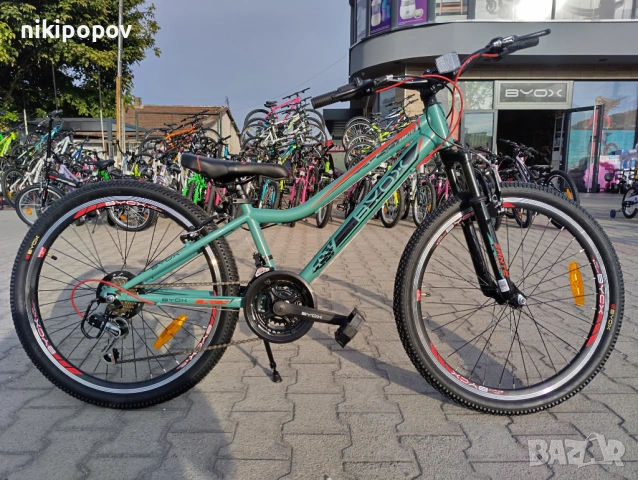 X Велосипед 24" ZANTE зелен