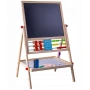 Мултифункционална образователна детска дъска с дървена рамка – за писане, рисуване и обучение, снимка 11