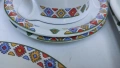 български порцелан,шевица,изида,китка,сервиз, снимка 16