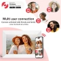 Frameo Бяла 10,1-инчова смарт WiFi цифрова фоторамка, цифрова фоторамка Wi-Fi с 32GB памет и SD слот, снимка 6