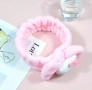 Спа лента за коса Hello Kitty в розово , снимка 4