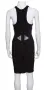Къса черна рокля Herve Leger, снимка 15