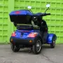 Електрическа четириколка с покрив  FM4 BLUE, 1500W, 60V, 20Ah, снимка 4