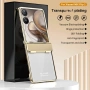 Xiaomi Mix Flip 2 калъф – PC, галванизиран, защита на пантата, протектор, 4 цвята, снимка 5