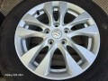 Лети джанти 16ки 5х114.3 Suzuki + летни гуми 205/60/16 Continental, снимка 7