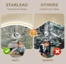Огледало за баня STARLEAD с Bluetooth и LED осветление Smart Touch, овално огледало за баня , снимка 6