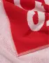 ADIDAS Swim Towel Large Red/White Червена Плажна Кърпа Код P2885, снимка 2