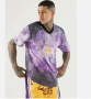 тениска тип джърси Mitchell & Ness Los Angeles Lakers Tie-Dye Mesh размер Л, снимка 1
