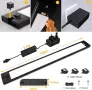 LED лампа за шкаф/гардероб (подсветка) за кухня и интериор, 98 LED, 42 см, регулируема яркост, снимка 4