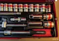 NEILSEN TOOLS гедоре /гидория 1/2 26части качествени вложки камъни комплект метална кутия, снимка 5